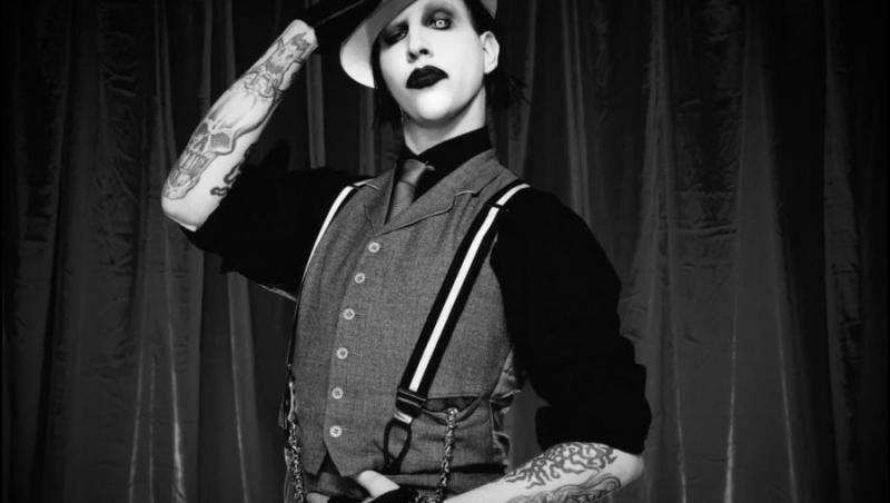 Marilyn Manson s-a cuplat cu un model in devenire