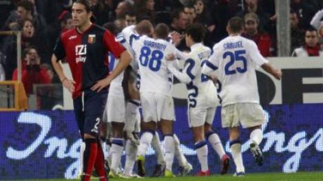 Genoa - Inter 0-1/ Victorie cu noroc pentru trupa lui Benitez