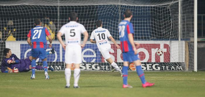 Gloria Bistrita - Steaua 1-0/ Ros-albastrii inregistreaza al patrulea esec in Liga 1