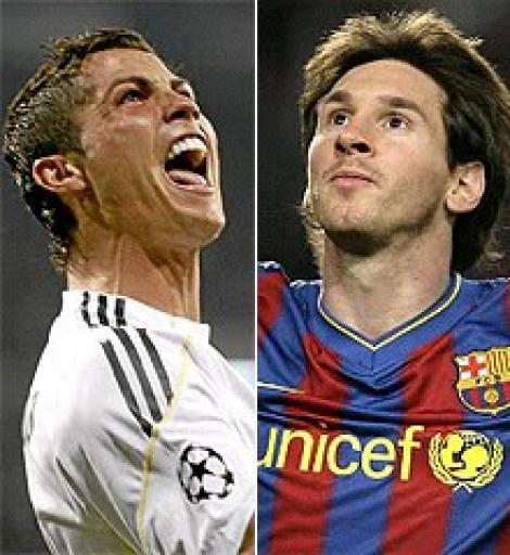 Primera Division/ Victorii pentru Barca si Real. "Dubla" Messi si C. Ronaldo