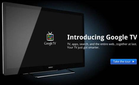 Google a lansat siteul de prezentare pentru Google TV
