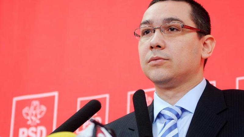 Victor Ponta: “Demisia Robertei Anastase, singura solutie de deblocare a Camerei”