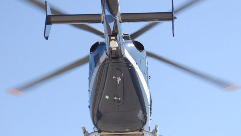 Un elicopter aero-taxi s-a prabusit in Delta Dunarii
