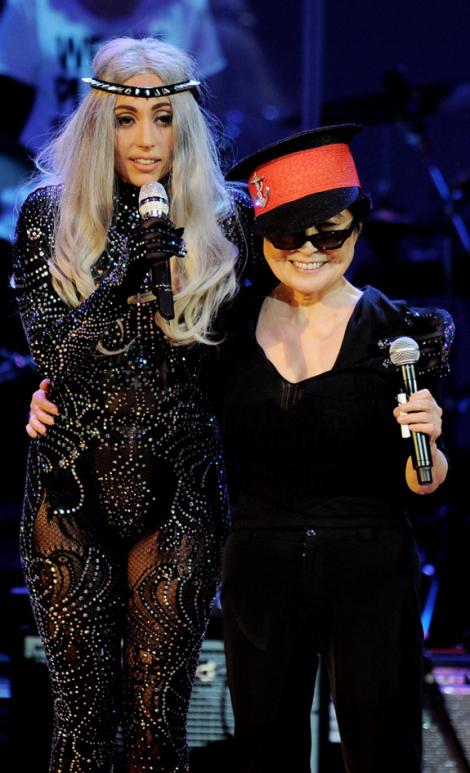 Lady Gaga, concert in memoria lui John Lennon
