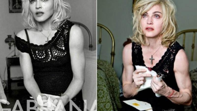 Madonna, furioasa pentru pozele neretusate