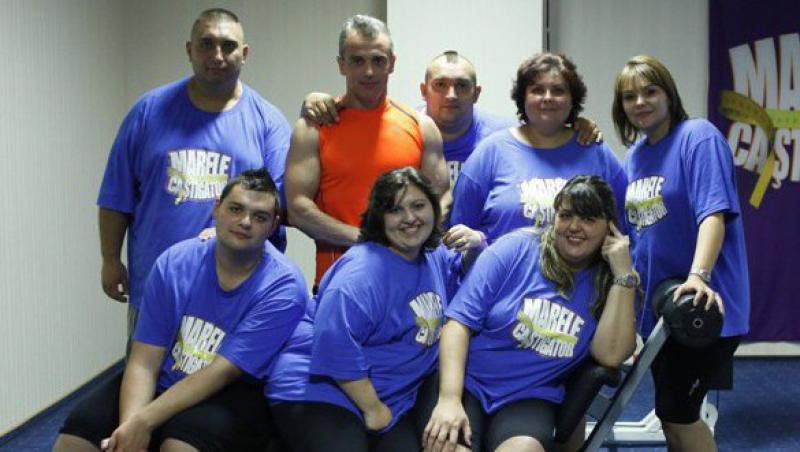 Marele castigator: echipa albastra vede mesajele emotionante ale familiei