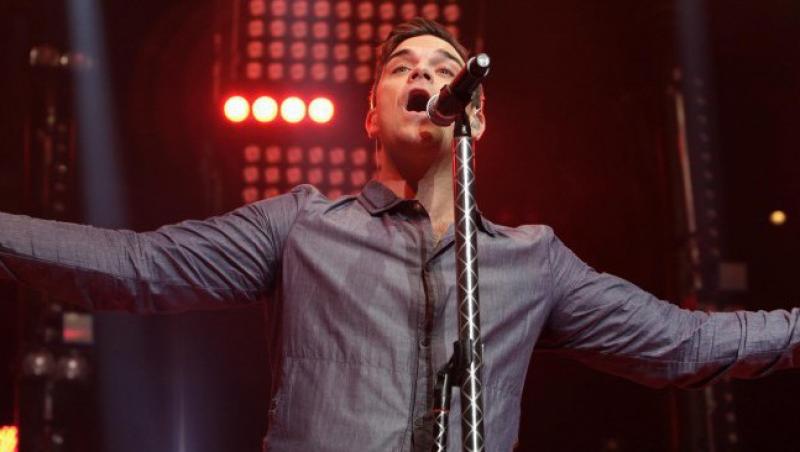 Robbie Williams a compus o melodie pentru propria inmormantare!