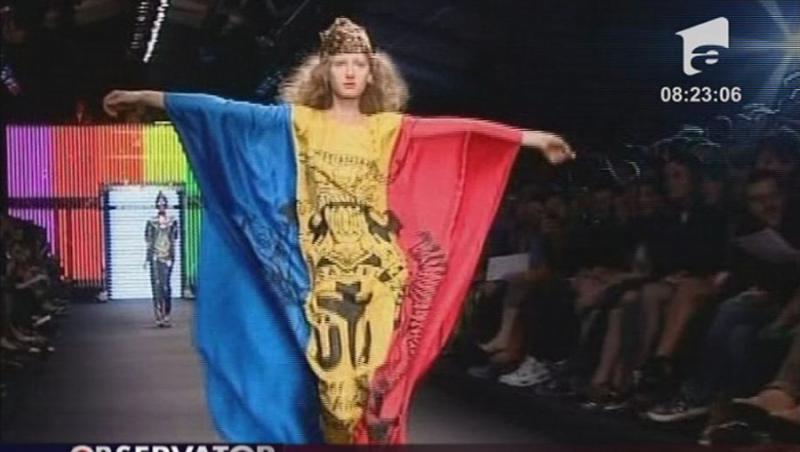 VIDEO! Colectie romaneasca la Saptamana Modei de la Paris