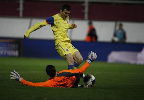 Cupa Romaniei: Tatarusanu califica Steaua in semifinale