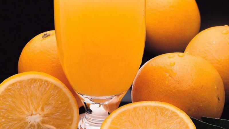 Sucul de portocale provoaca guta