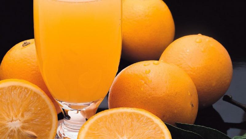 Sucul de portocale provoaca guta