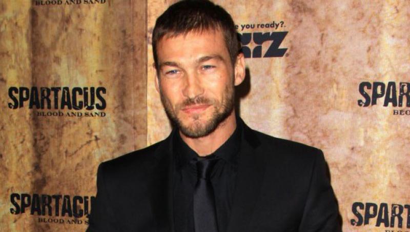 Andy Whitfield n-a scapat de cancer, face iarasi chimioterapie