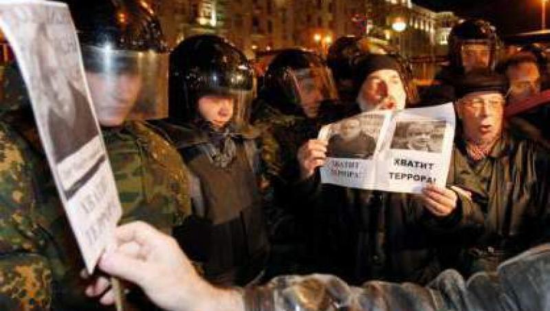 Manifestatie la Moscova, pentru 