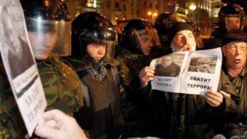 Manifestatie la Moscova, pentru 
