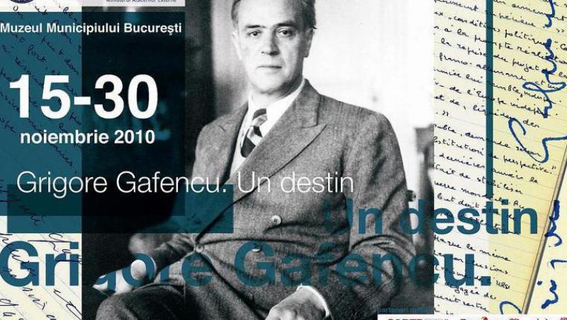 Expozitia „Grigore Gafencu. Un destin”, deschisa la Muzeul Municipiului Bucuresti