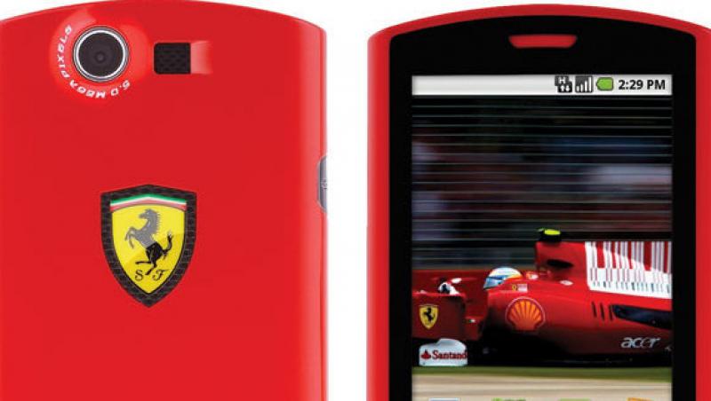 Acer ia viteza cu un nou smartphone Ferrari