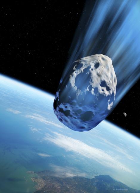 Asteroid de trei metri in diametru, descoperit in apropierea Terrei