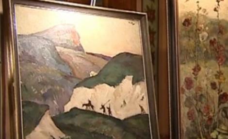 "Golgota", cea mai valoroasa pictura a lui Nicolae Tonitza, vanduta cu 125.000 de euro