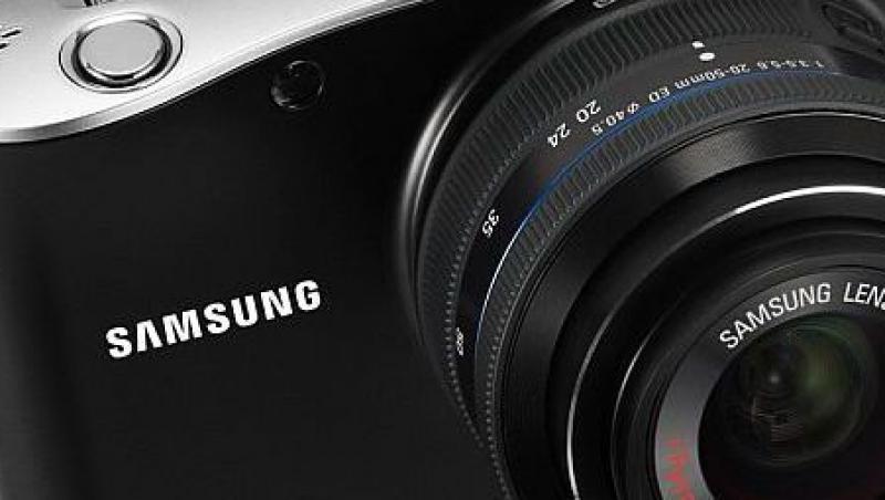 Samsung NX100, camera compacta fara sistemul mecanic cu oglinda