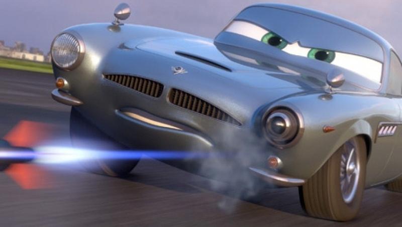 Michael Caine alias superspionul Finn McMissile in Cars 2