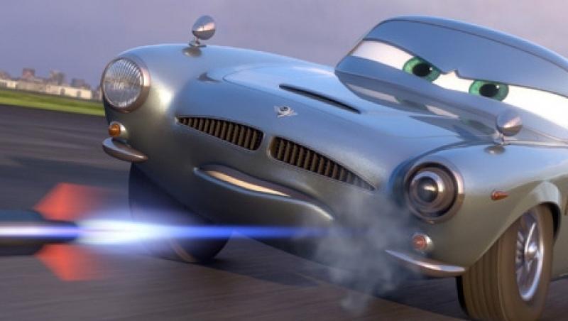 Michael Caine alias superspionul Finn McMissile in Cars 2