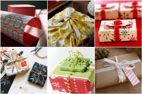 FOTO! 5 idei originale pentru impachetat cadourile