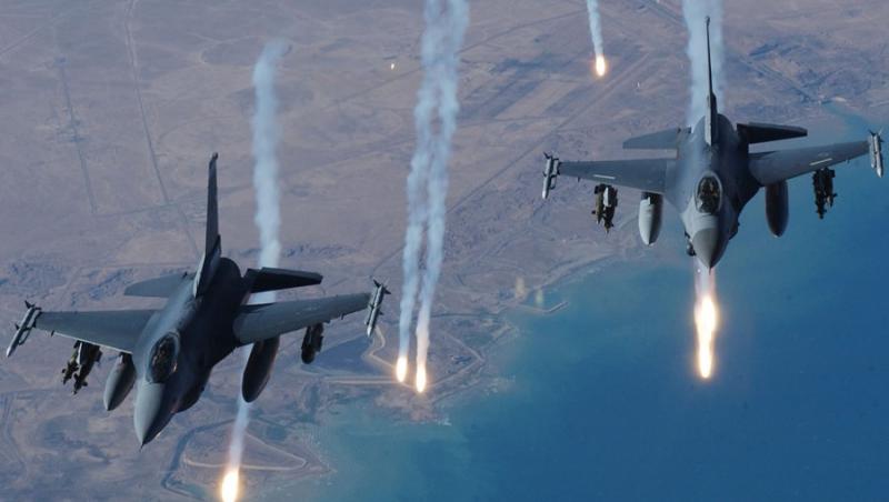 SUA au trimis 75 de avioane de lupta in Coreea de Sud