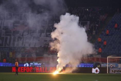Steaua, amendata de UEFA cu 15.000 de euro pentru incidentele de la meciul cu Utrecht