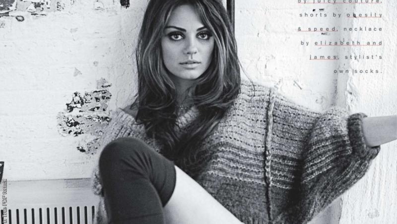 FOTO! Mila Kunis, pe coperta Nylon