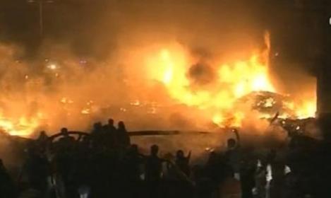 Pakistan: Un avion-cargo s-a prabusit langa un cartier de locuinte. Opt morti si cel putin 7 raniti