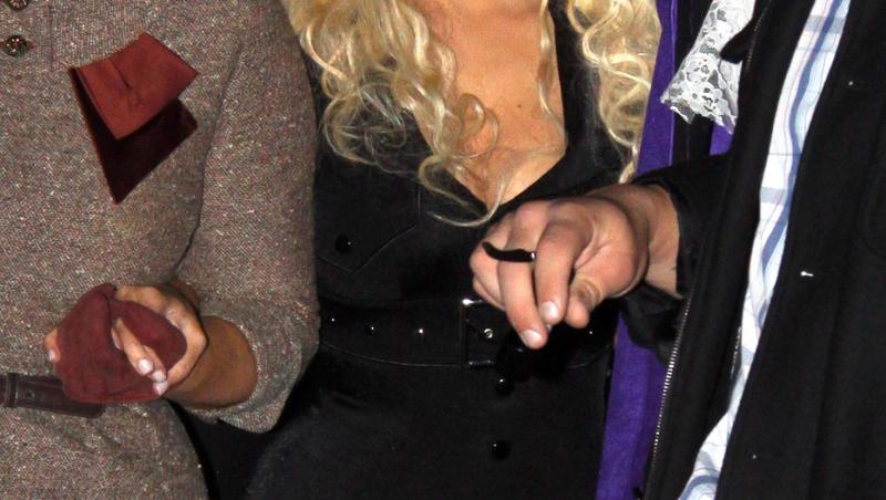 FOTO! Christina Aguilera, beata crita