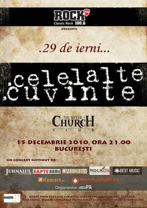 Concert special: "Celelalte Cuvinte - 29 de ierni"