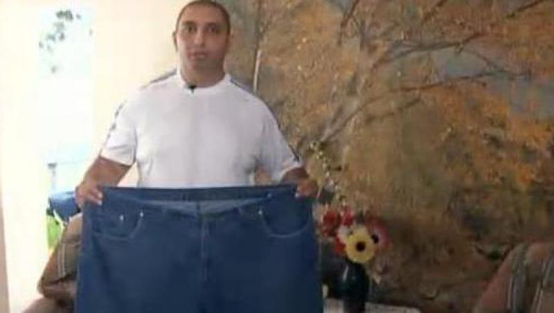 Daniel (184,9 kg) a iesit din concurs. A slabit 50 de kilograme in mai putin de patru luni
