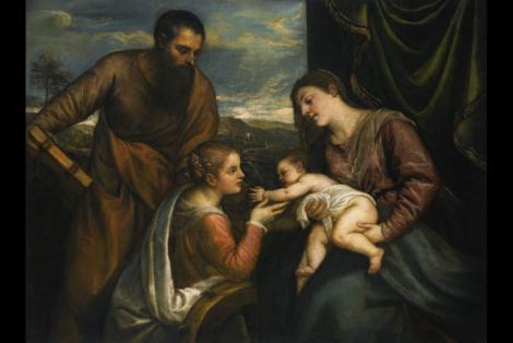 Tablou semnat Titian, scos la licitatie