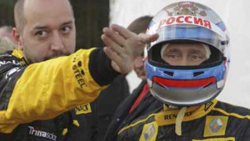 VIDEO! Vladimir Putin, pilot de Formula 1