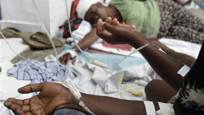 Peste 500 de morti in urma epidemiei de holera din Haiti