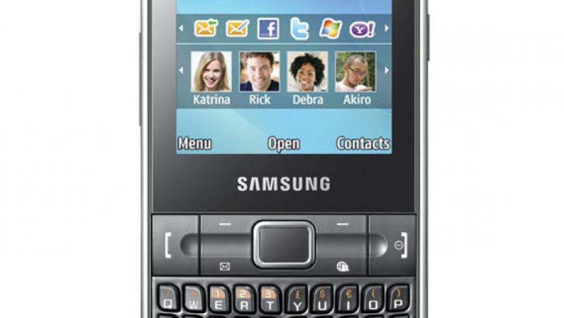 Samsung Ch@t 322: la discutii cu prietenii