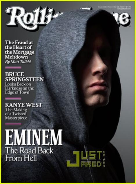 FOTO! Eminem a ajuns din nou pe coperta Rolling Stone