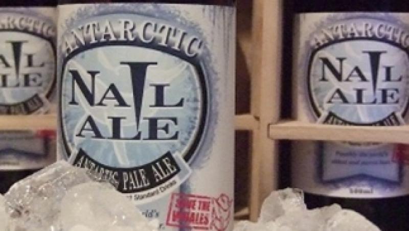 VIDEO! Nail Ale, cea mai scumpa bere din lume, facuta din apa ghetarilor din Antarctica