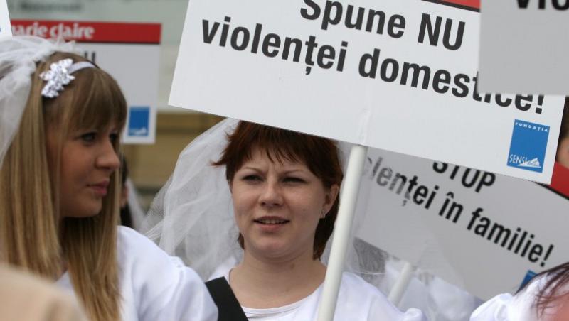 Violenta domestica atinge cote alarmante in Romania