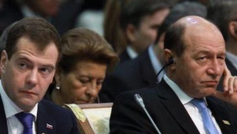 Summit-ul OSCE: Traian Basescu a discutat cu presedintele rus