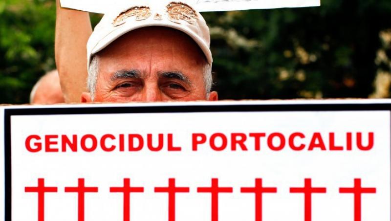 Scandal la manifestatia pensionarilor de la Galati: Sotia lui Mircea Toader i-a amenintat pe protestatari