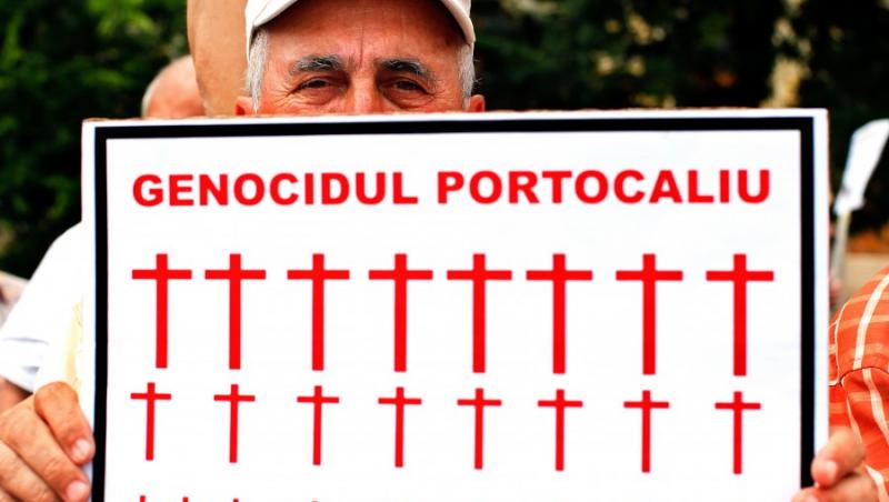 Scandal la manifestatia pensionarilor de la Galati: Sotia lui Mircea Toader i-a amenintat pe protestatari