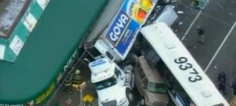 VIDEO! Accident spectaculos la New York