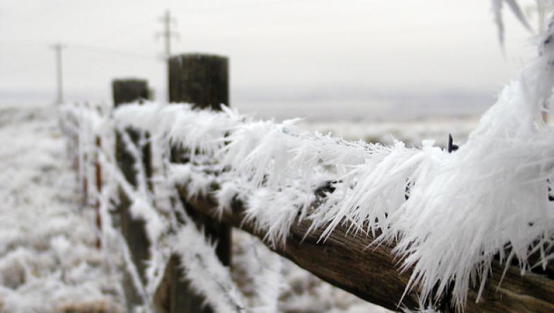 Minus 21 de grade Celsius la Intorsura Buzaului, cea mai scazuta temperatura din aceasta iarna