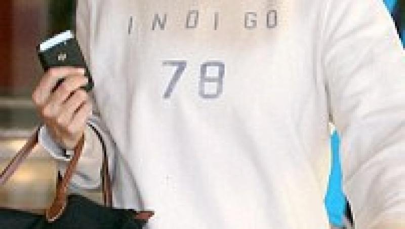 Katie Holmes, epuizata la sala de forta