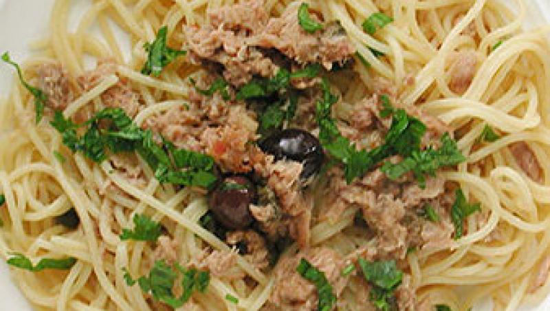 VIDEO! Reteta: spaghete cu ton
