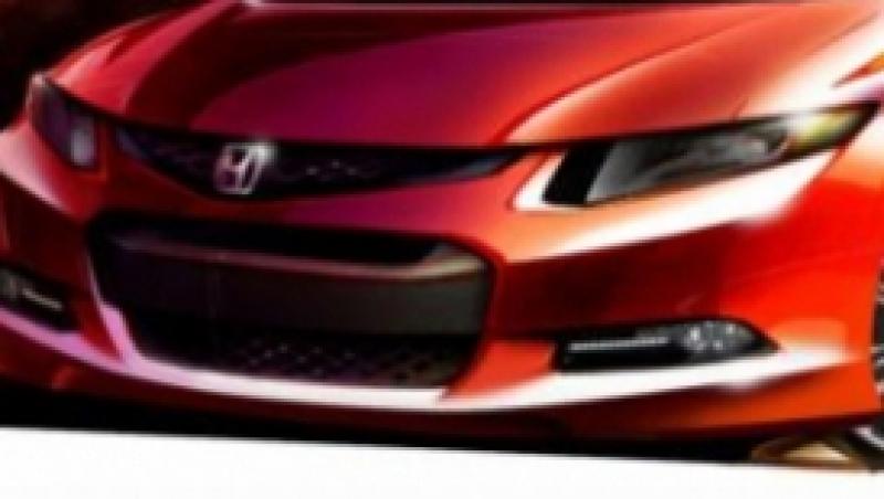 Noua generatie Honda Civic, prezentata intr-o schita