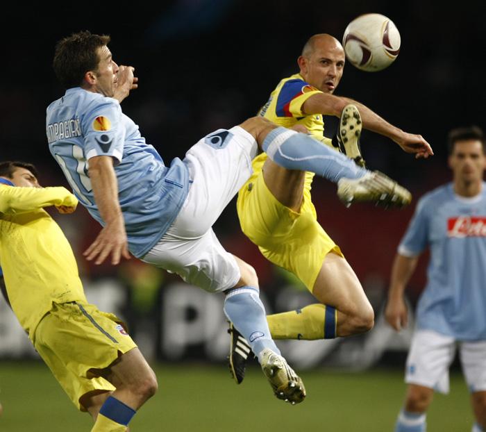 Napoli - Steaua 1-0/ Adio, Europa!