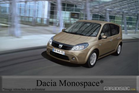 FOTO! Monovolumul Dacia din 2012?